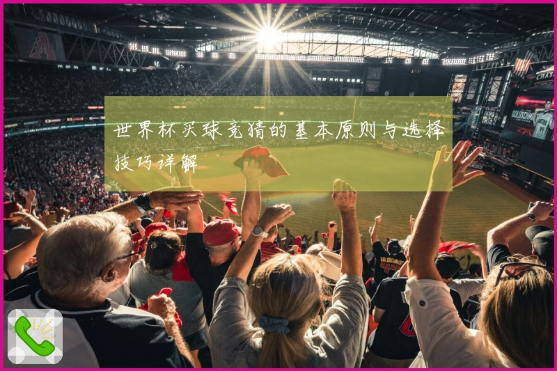 世界杯买球竞猜的基本原则与选择技巧详解