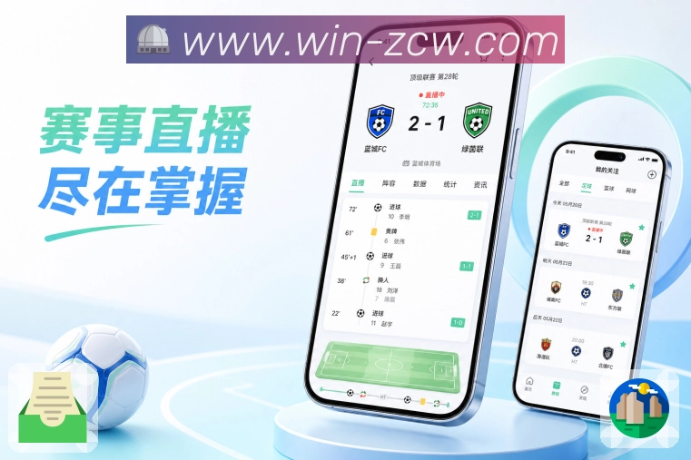 中彩网官网首页App赛事轻导航：赛程入口、比分入口、关注入口和搜索入口